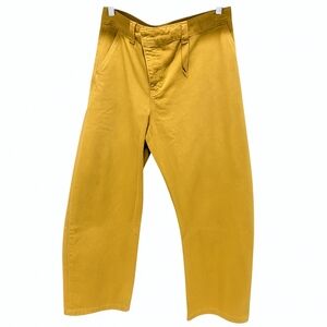 Zara Pants Trf Wide Leg Mid Rise Full Length Sz M